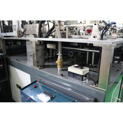 Automatic Disposable Paper Cup Making Machine , Ultrasonic Single And Double Pe Paper Cup Machine 4KW