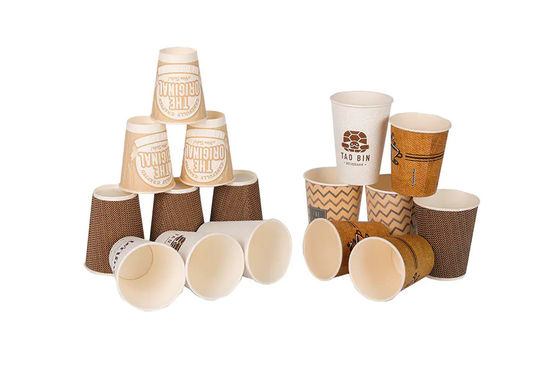 Economical Double Wall Paper Cup Machine with ultrasonic / inspect / pack system