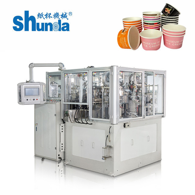 Sunda High Speed Paper Cup Machine dla pojedynczego / podwójnego papieru PE