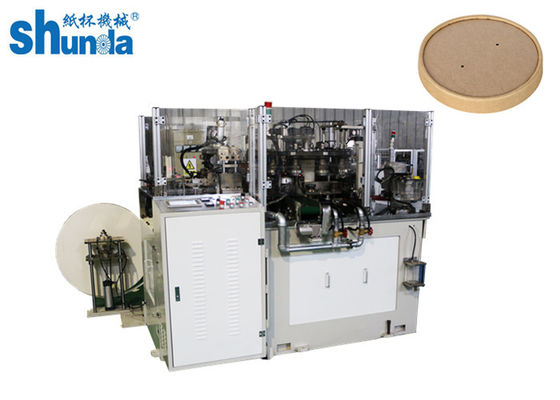 Automatyczna maszyna do produkcji pokrywek papierowych o gramaturze 135gsm 60szt / min